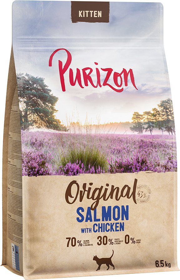 Thumbnail - Purizon Sparpaket 2 x 6,5 kg - Kitten Lachs mit Huhn