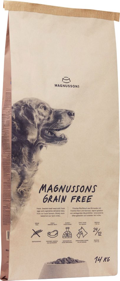 MAGNUSSONS Grain Free - Sparpaket: 2 x 14 kg