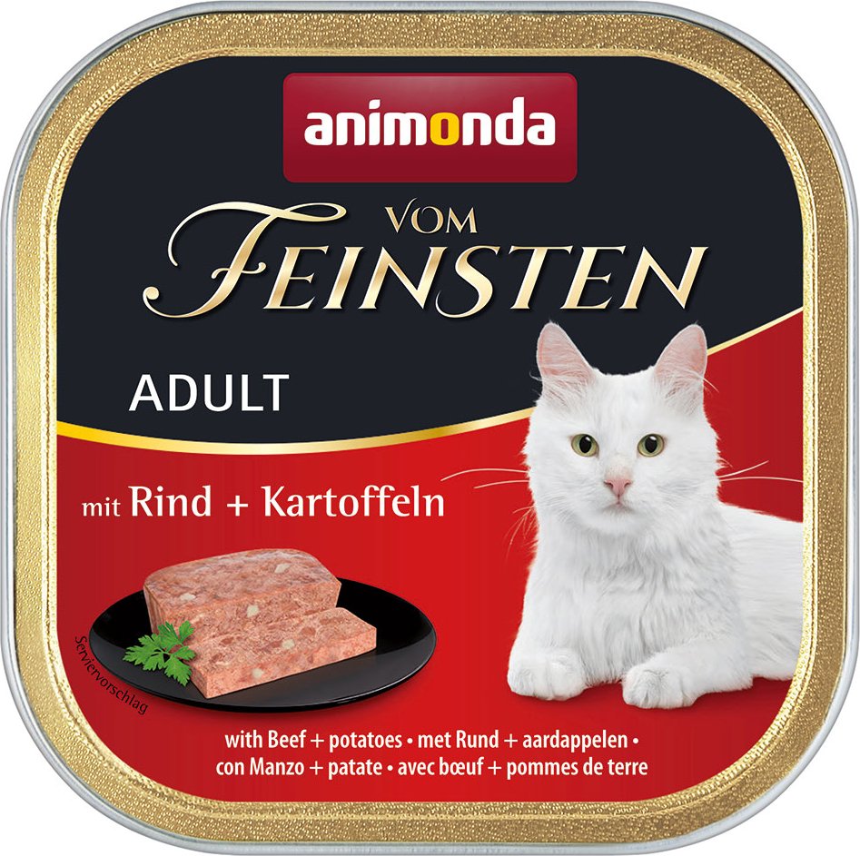 animonda vom Feinsten Adult 6 x 100 g - Rind & Kartoffeln