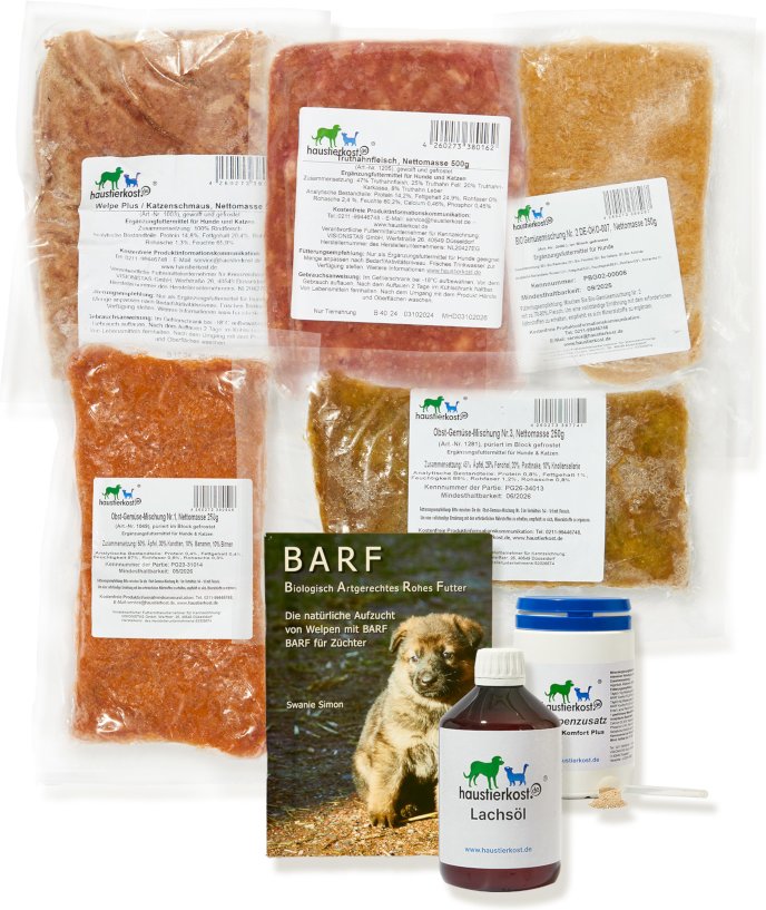 Haustierkost WelpenBox Menü 2 - 8 kg