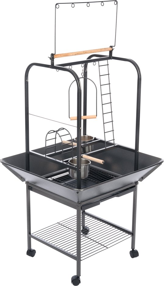 TIAKI Freisitz für Papageien - L 66,5 x B 63,5 x H 141 cm