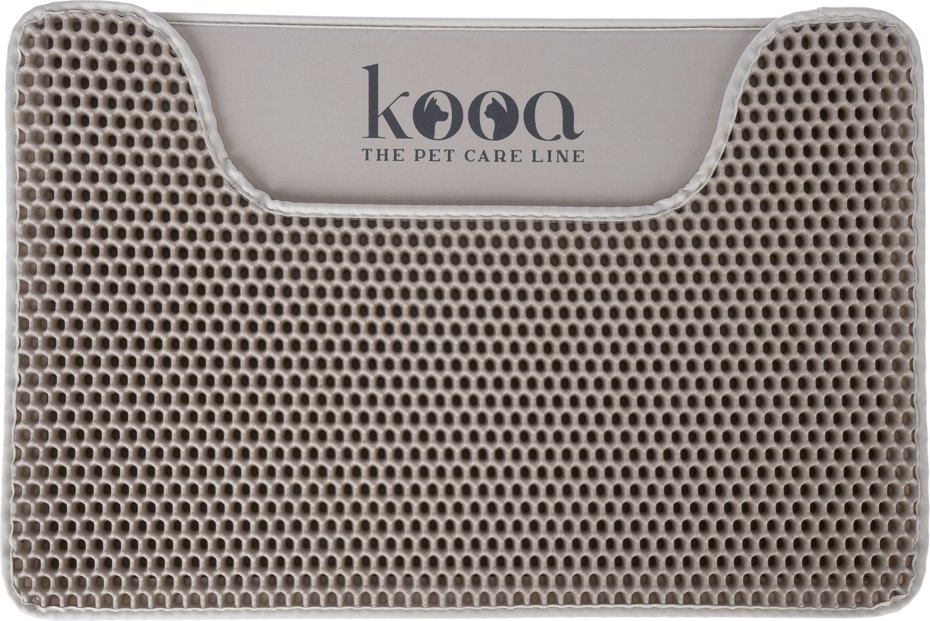 kooa Doppellagige Katzenstreu-Matte - marshmallow