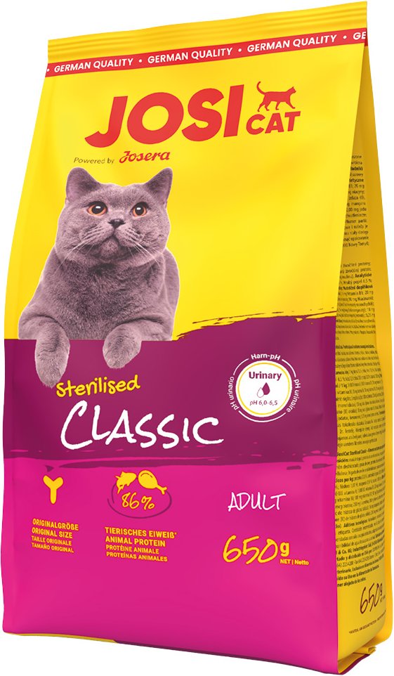 JosiCat Sterilised Classic Lachs - 650 g