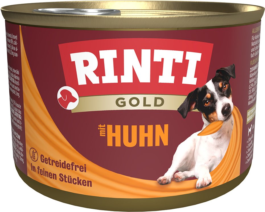 Thumbnail - Sparpaket RINTI Gold 24 x 185 g - Huhnstückchen