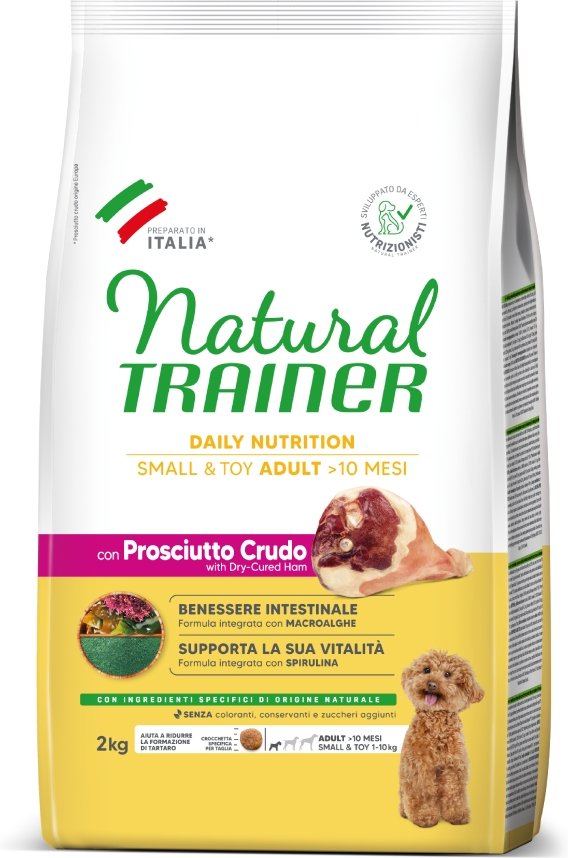 Natural Trainer Adult Small & Toy mit Prosciutto Crudo - 2 kg