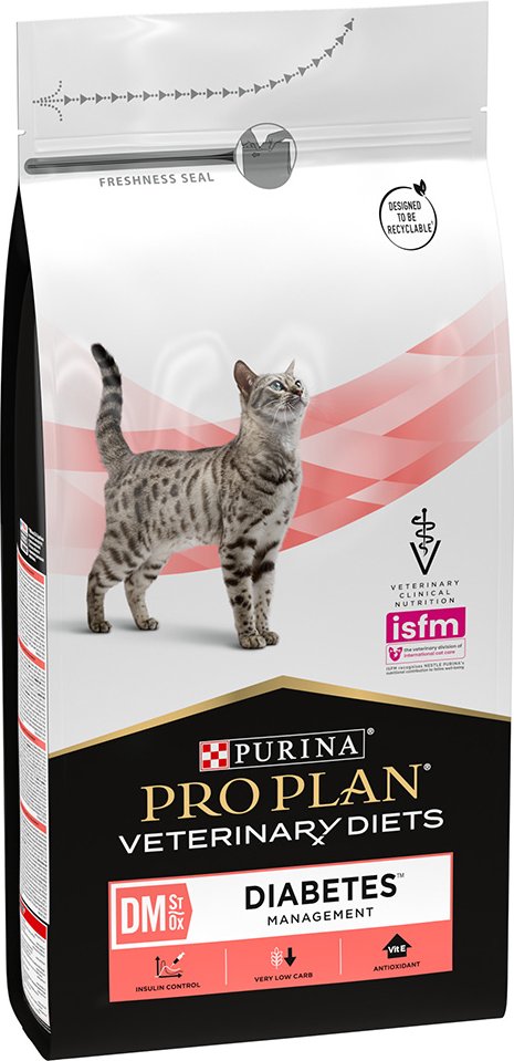 PURINA PRO PLAN Veterinary Diets Feline DM ST/OX - Diabetes Management - 1,5 kg