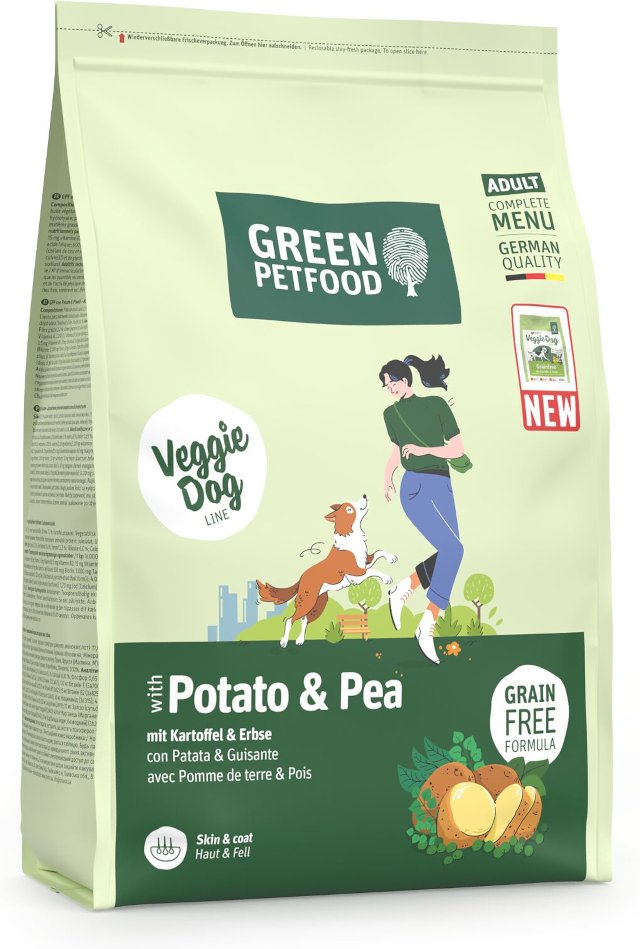 Green Petfood VeggieDog Grainfree Kartoffel & Erbse - 3 kg