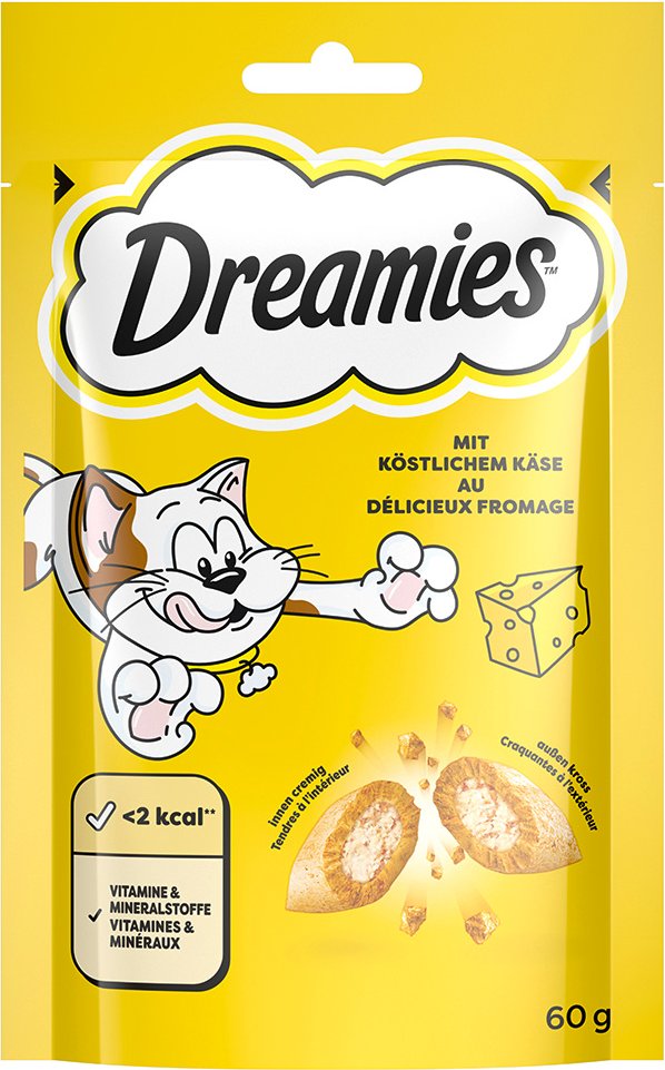 Thumbnail - Dreamies Katzensnack Klassik - Sparpaket Käse (6 x 60 g)