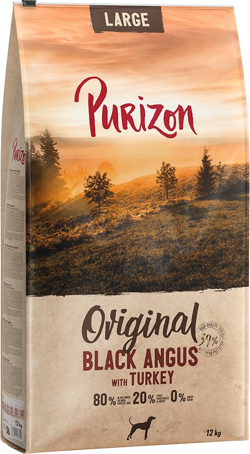 Purizon Large Black Angus mit Truthahn - 12 kg