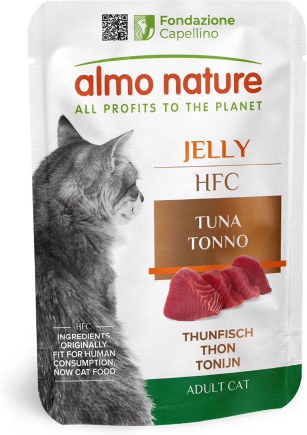 Sparpaket Almo Nature HFC Jelly Pouch 24 x 55 g - Thunfisch