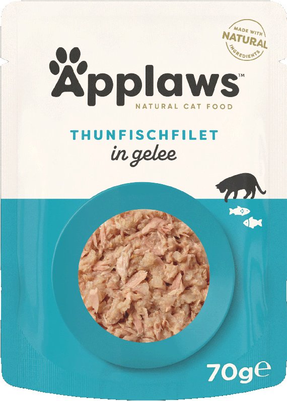 Sparpaket Applaws Pouch in Jelly 32 x 70 g - Thunfisch