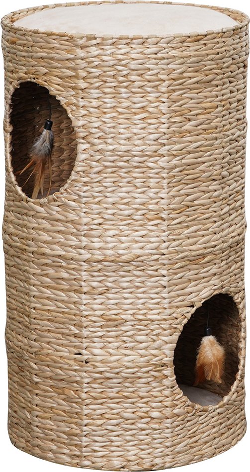 Karlie Kratztonne Caverna Wasserhyazinthe - Ø 40 x H 70 cm