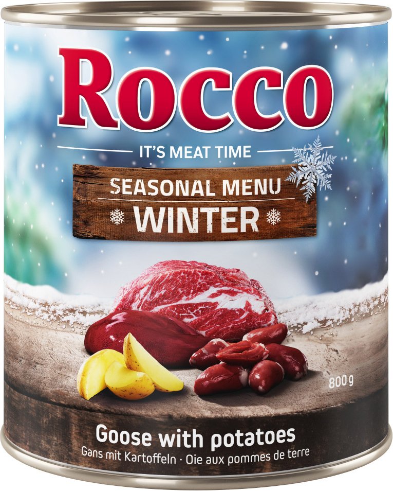 Rocco Winter-Menü: Sonderedition für begrenzte Zeit 6 x 800 g: Rind mit Gans & Kartoffeln