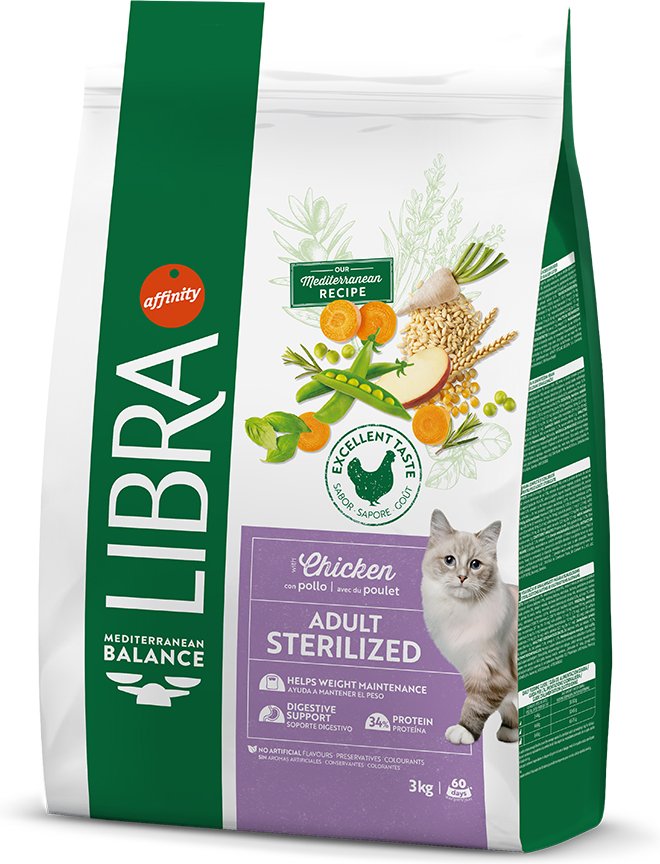 Libra Cat Adult Sterilized Huhn - 3 kg