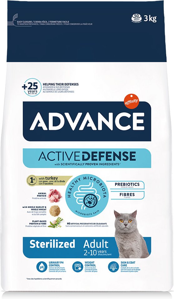 Advance Cat Sterilized Truthahn - 3 kg