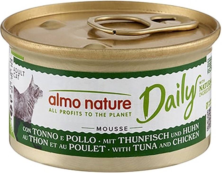 Almo Nature Daily Menu 6 x 85 g - Mousse mit Thunfisch & Huhn