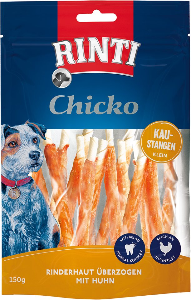 RINTI Chicko Kaustangen Klein - Sparpaket: Huhn 18 x 150 g