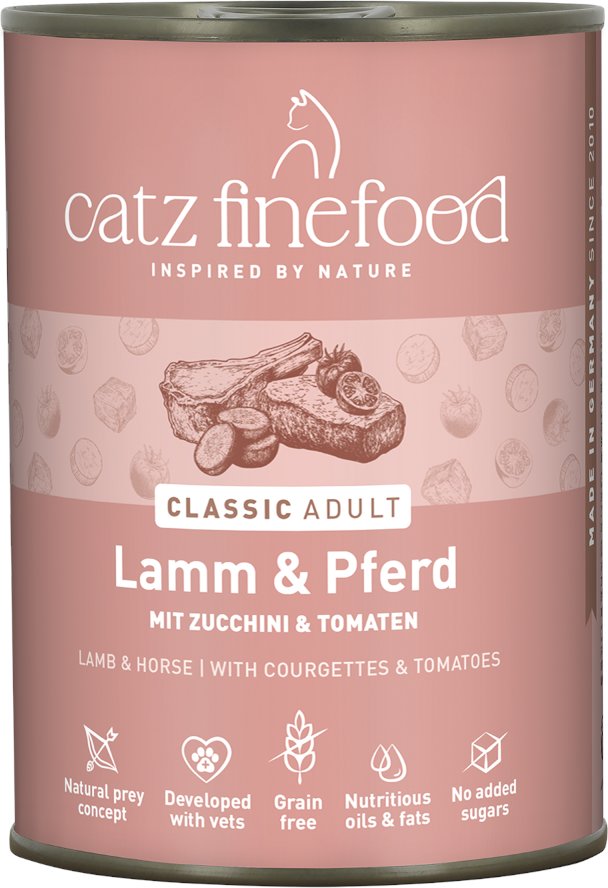 catz finefood 6 x 400 g - Lamm & Pferd