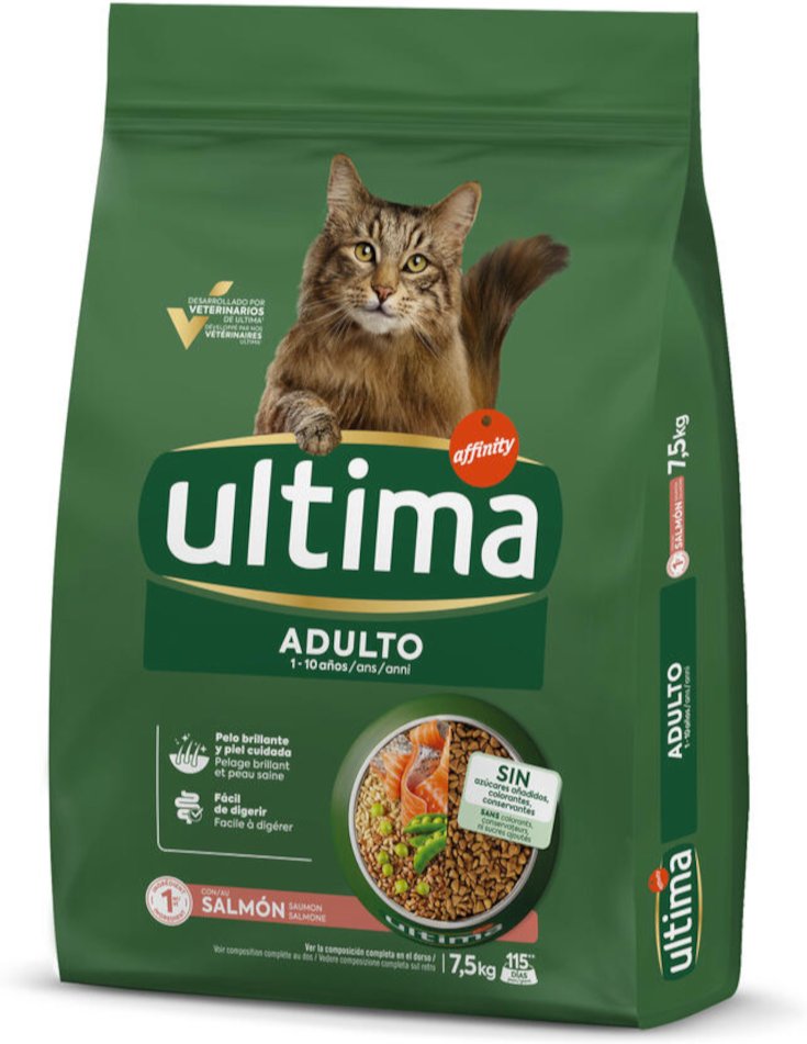 Ultima Adult Lachs - Sparpaket: 2 x 7,5 kg