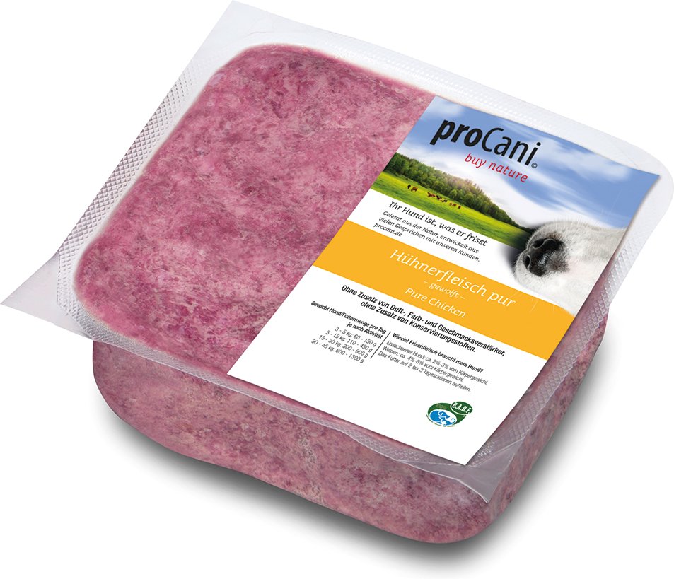 proCani buy Nature Hühnerfleisch pur - 50 x 500 g