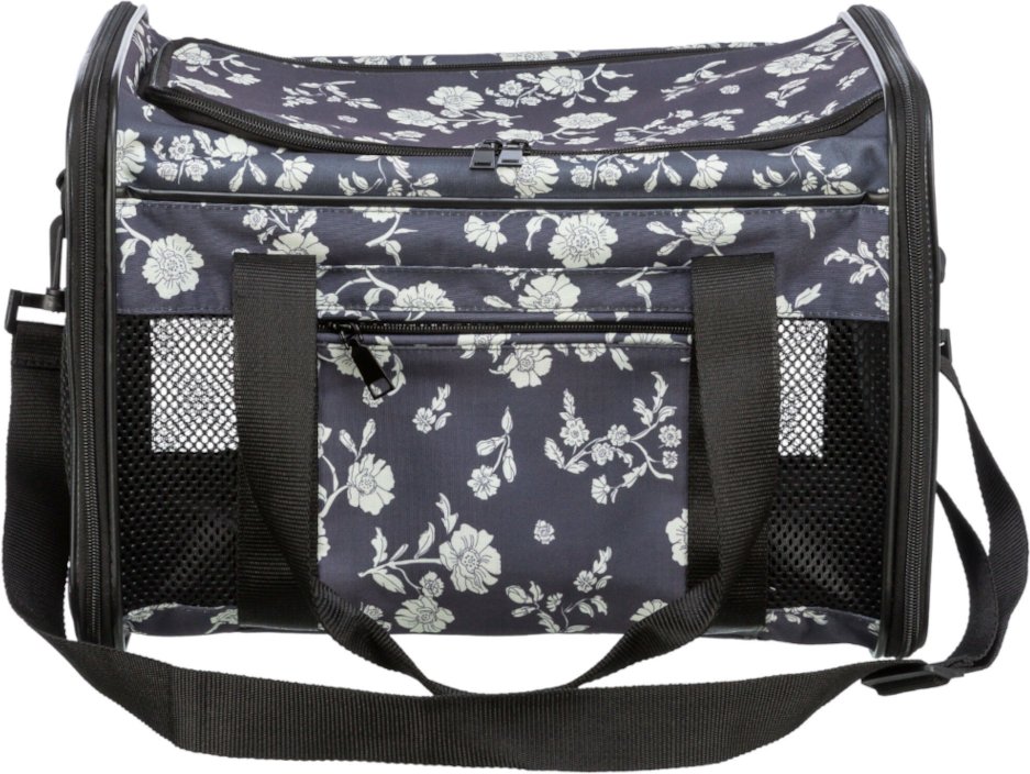 Trixie Tasche Adrina, schwarz - L 42 × B 26 × H 27 cm