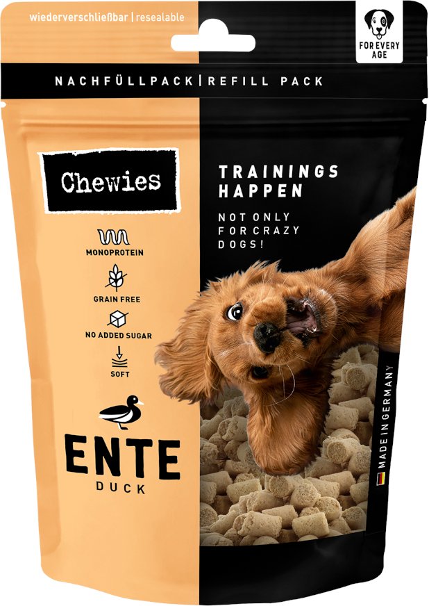Chewies Trainings-Happen - Sparpaket: Ente 2 x 175 g