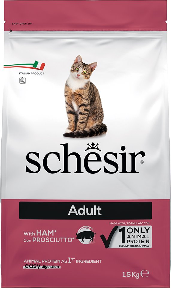 Schesir Cat Original mit Schinken - 1,5 kg