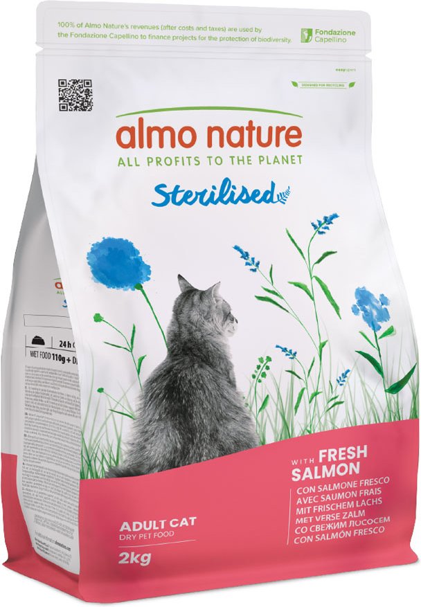 Almo Nature Functional Sterilised Cat Lachs & Reis - 2 kg
