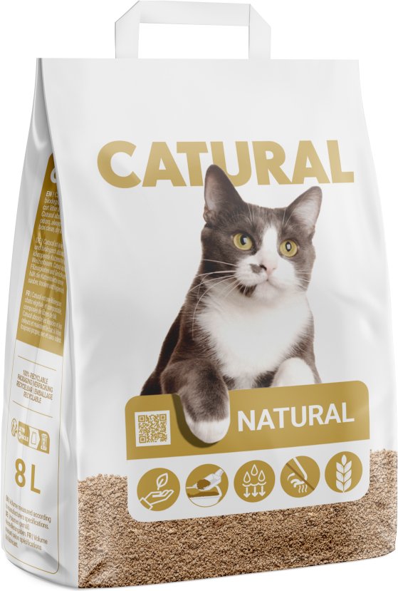 Catural Natural Katzenstreu - 8 l