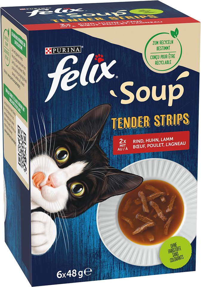 Thumbnail - Felix Soup Filet 6 x 48 g - Geschmacksvielfalt vom Land