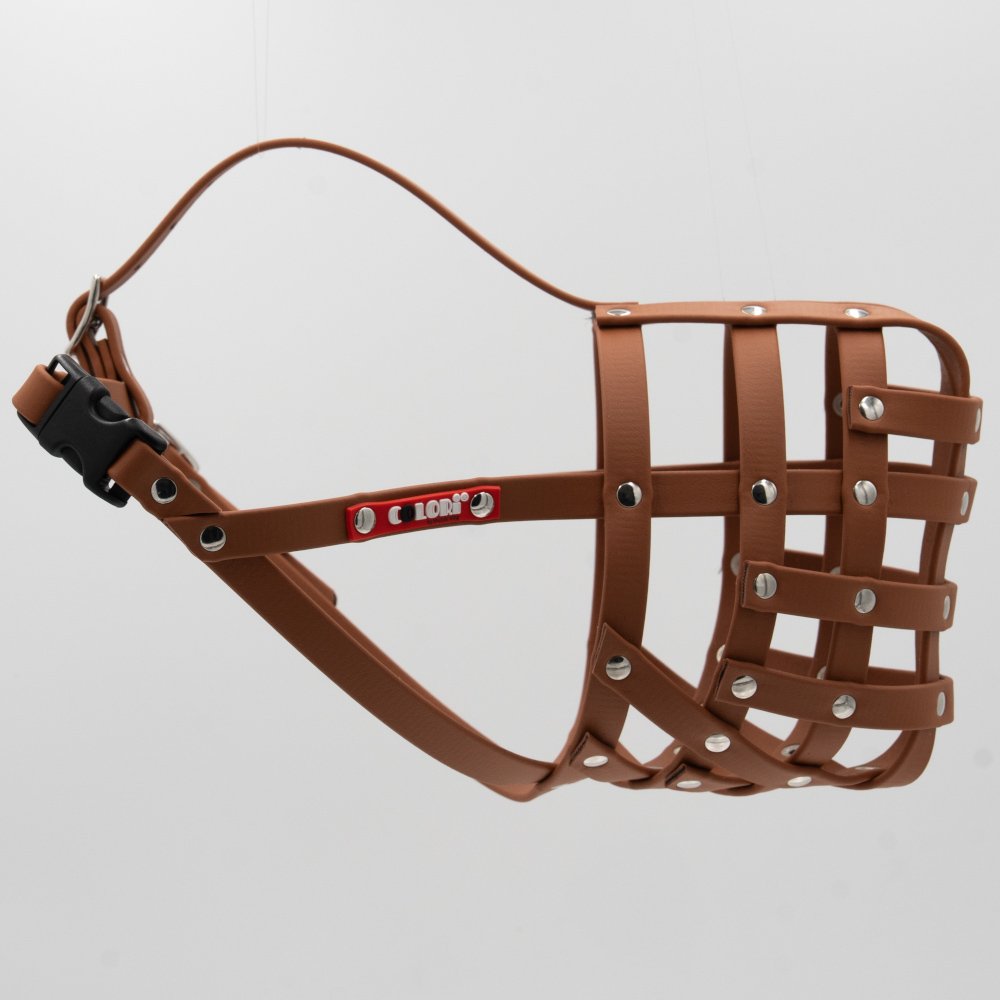 COLORI® 2.0 Maulkorb Schäferhund L, hellbraun - Größe 9