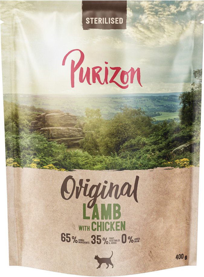Purizon Sterilised Adult Lamm mit Huhn - getreidefrei - NEU: 400 g