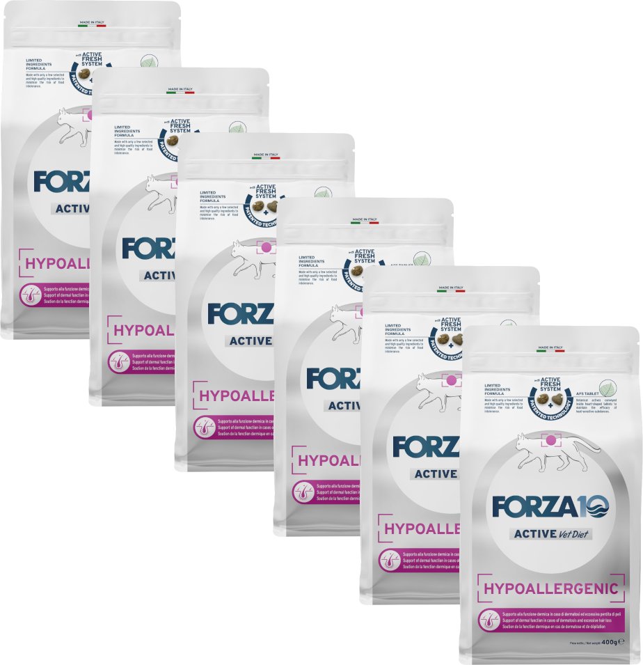 Forza 10 Active Line - Hypoallergenic Fisch - 4,8 kg (12 x 400 g)
