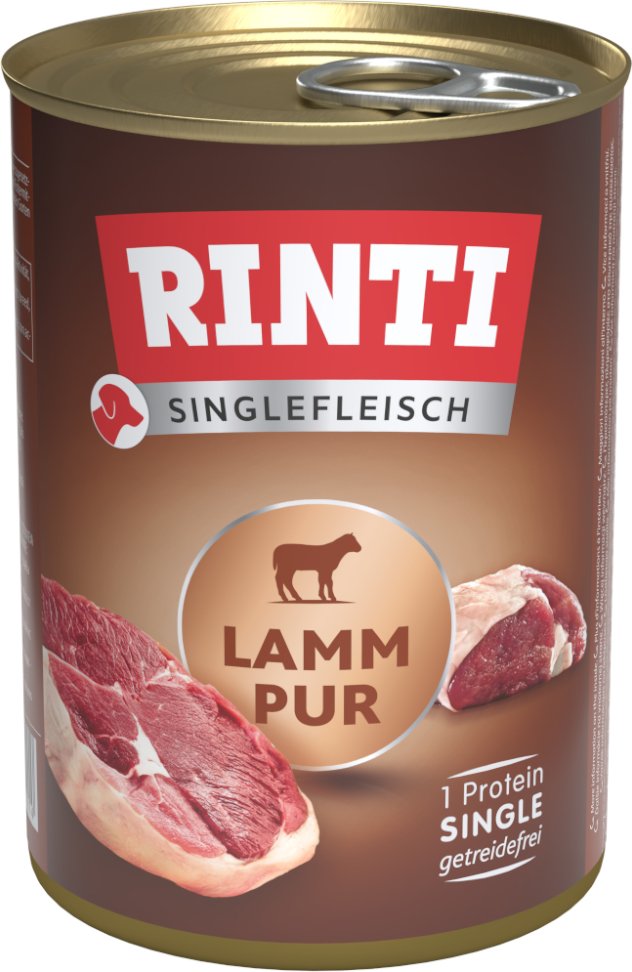 RINTI Singlefleisch 6 x 400 g - Lamm pur
