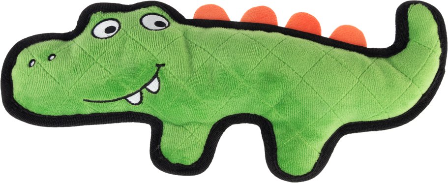 TIAKI Hundespielzeug Happy Croco Tough - L 33 x B 14 x H 5 cm
