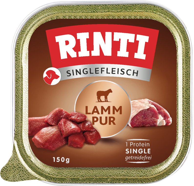 Sparpaket: RINTI Singlefleisch 20 x 150 g - Lamm Pur