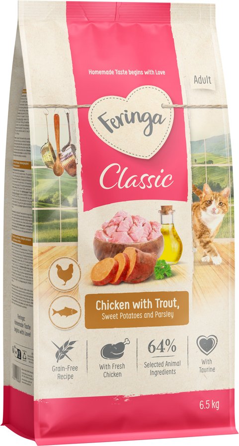 Feringa Adult Duo Huhn mit Forelle - NEU: Sparpaket 13 kg (2 x 6,5 kg)