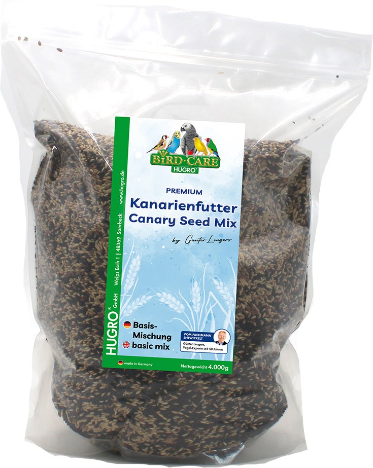 Thumbnail - Hugro Kanarienfutter Basismischung - 4 kg