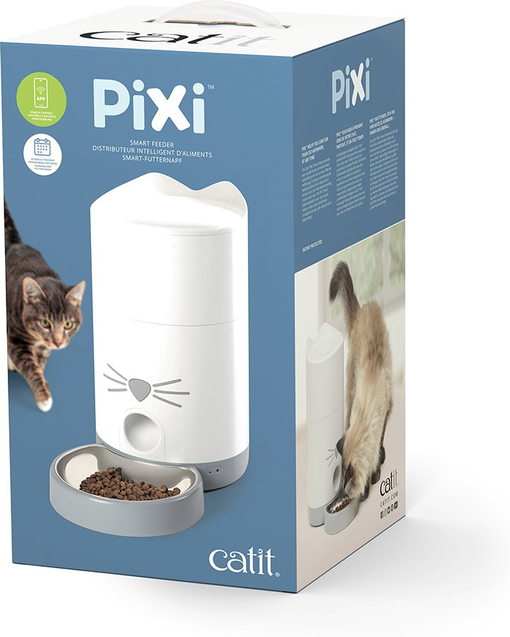 Catit PIXI Smart Futterautomat - Fassungsvermögen: 1,2 kg