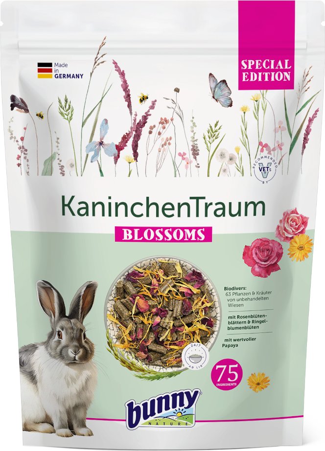 bunny KaninchenTraum Special Edition Blossoms - Sparpaket: 3 x 1,5 kg