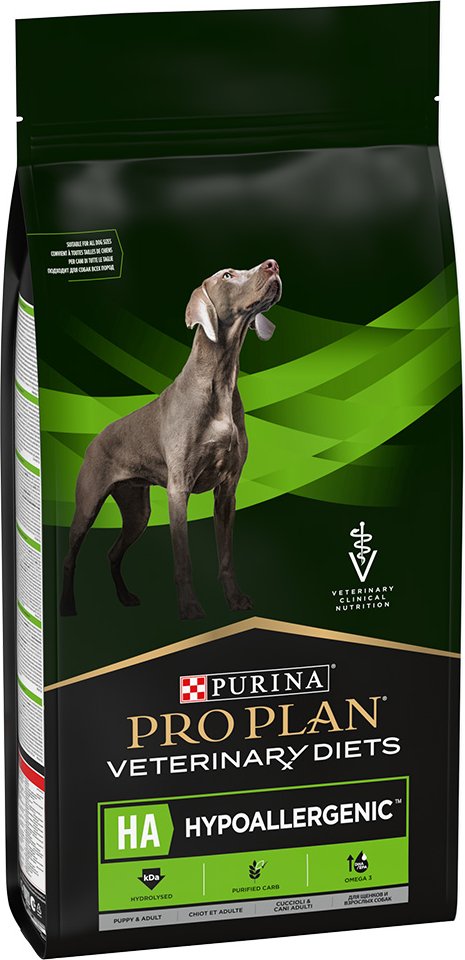 PURINA PRO PLAN Veterinary Diets HA Hypoallergenic - Sparpaket: 2 x 11 kg