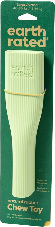 Earth Rated Kauspielzeug aus natürlichem Gummi - Gr. L: L 22 x B 5,8 cm