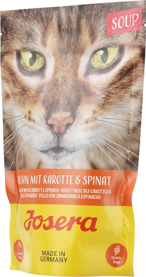 Josera Soup 16 x 70 g - Huhn mit Karotte & Spinat