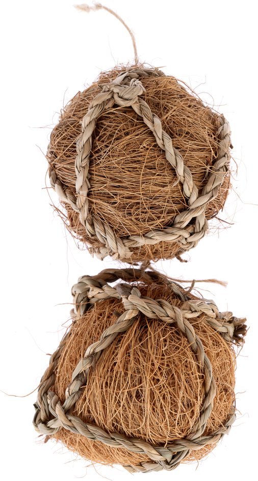 TIAKI Kokosfaser-Bälle - 2er Set Ø 6 cm