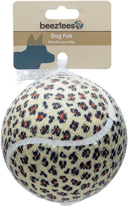 beeztees Hundespielzeug Dschungelball Panther - Ø 12,5 cm