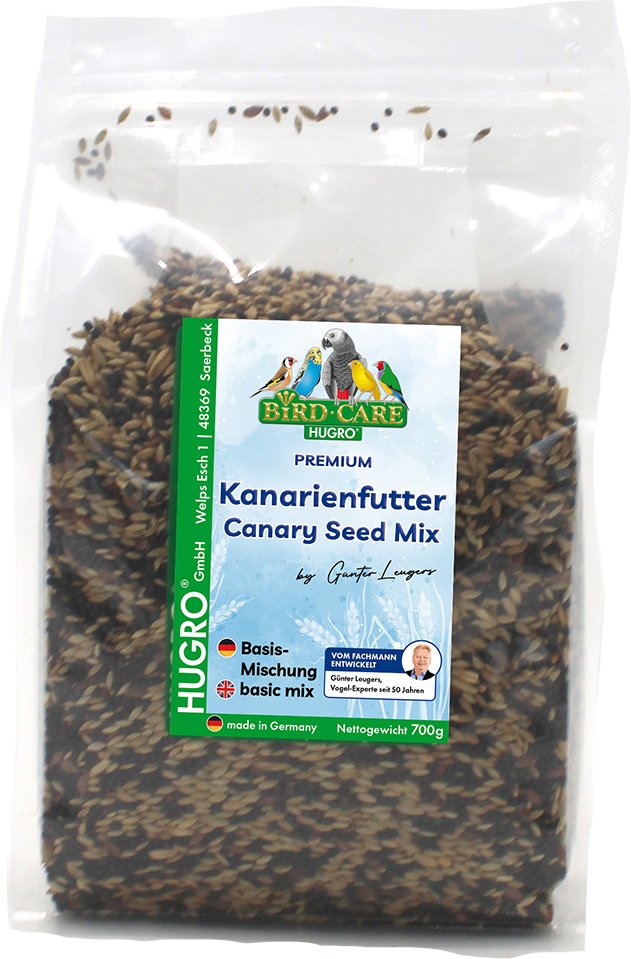 Thumbnail - Hugro Kanarienfutter Basismischung - Sparpaket: 2 x 700 g