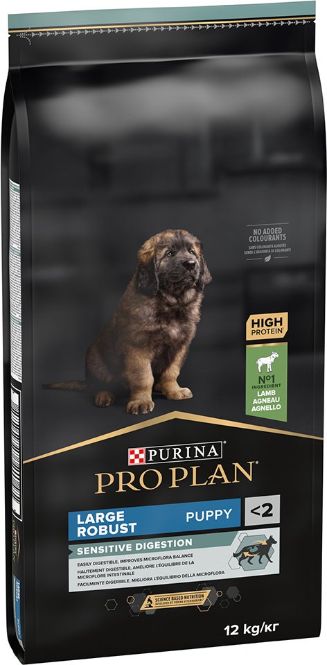 PURINA PRO PLAN Large Robust Puppy Sensitive Digestion Lamm - 12 kg