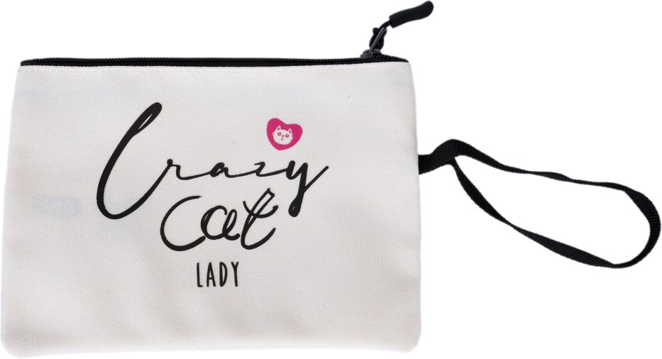 TIAKI Kosmetiktasche "Crazy Cat Lady" - 1 Stück