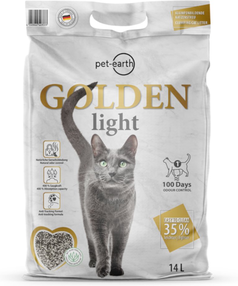 Golden Light Katzenstreu - 14 l