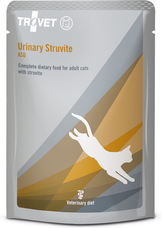 Thumbnail - Trovet Urinary Struvite Huhn, Schwein & Lachs ASD - 12 x 85 g